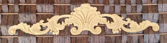 עיטורי מעץ מלא 